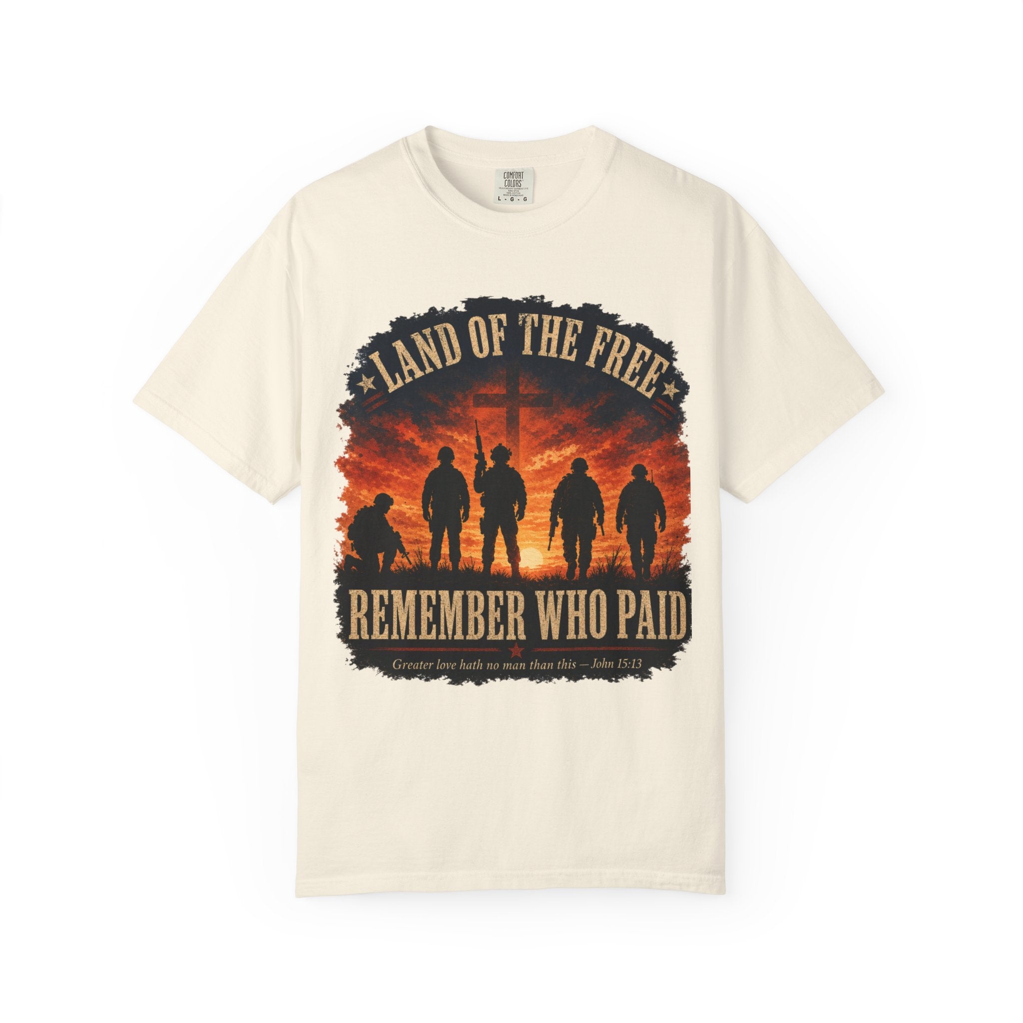 Land Of The Free - Remember Who Paid Tee Shirt