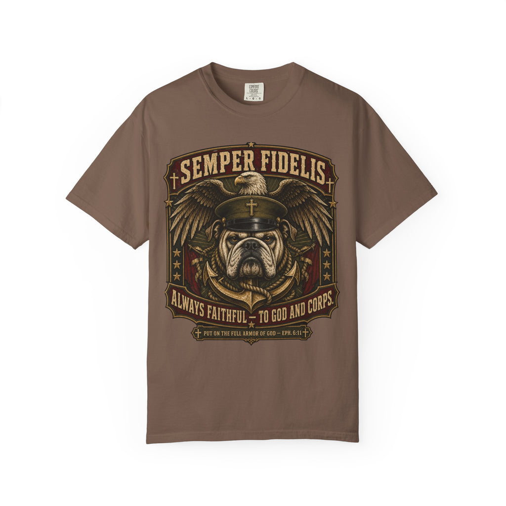 Always Faithful To God & Corps Tee Shirt