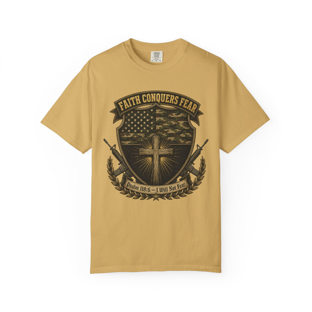 Faith Conquers Fear Tee Shirt