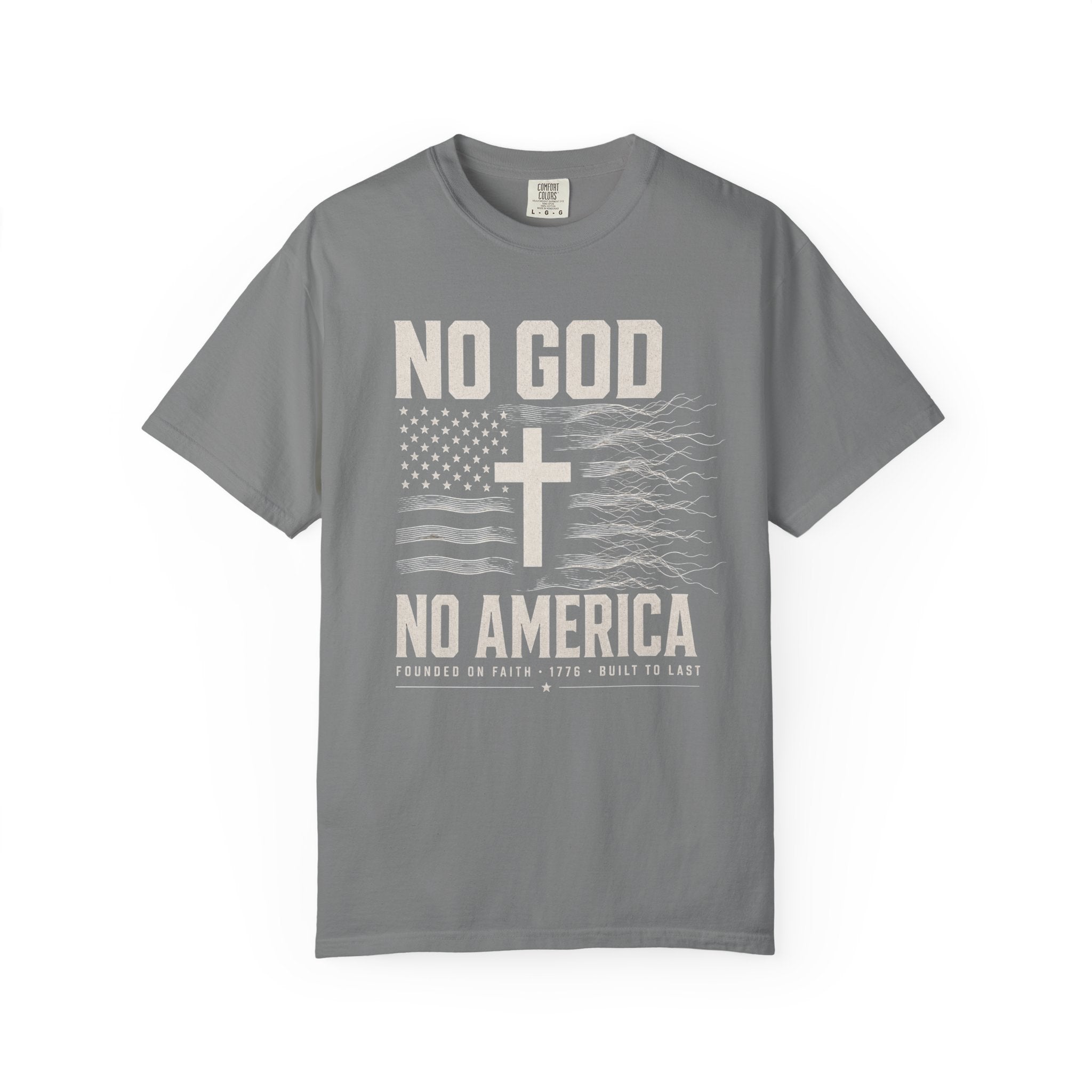 No God - No America Tee Shirt