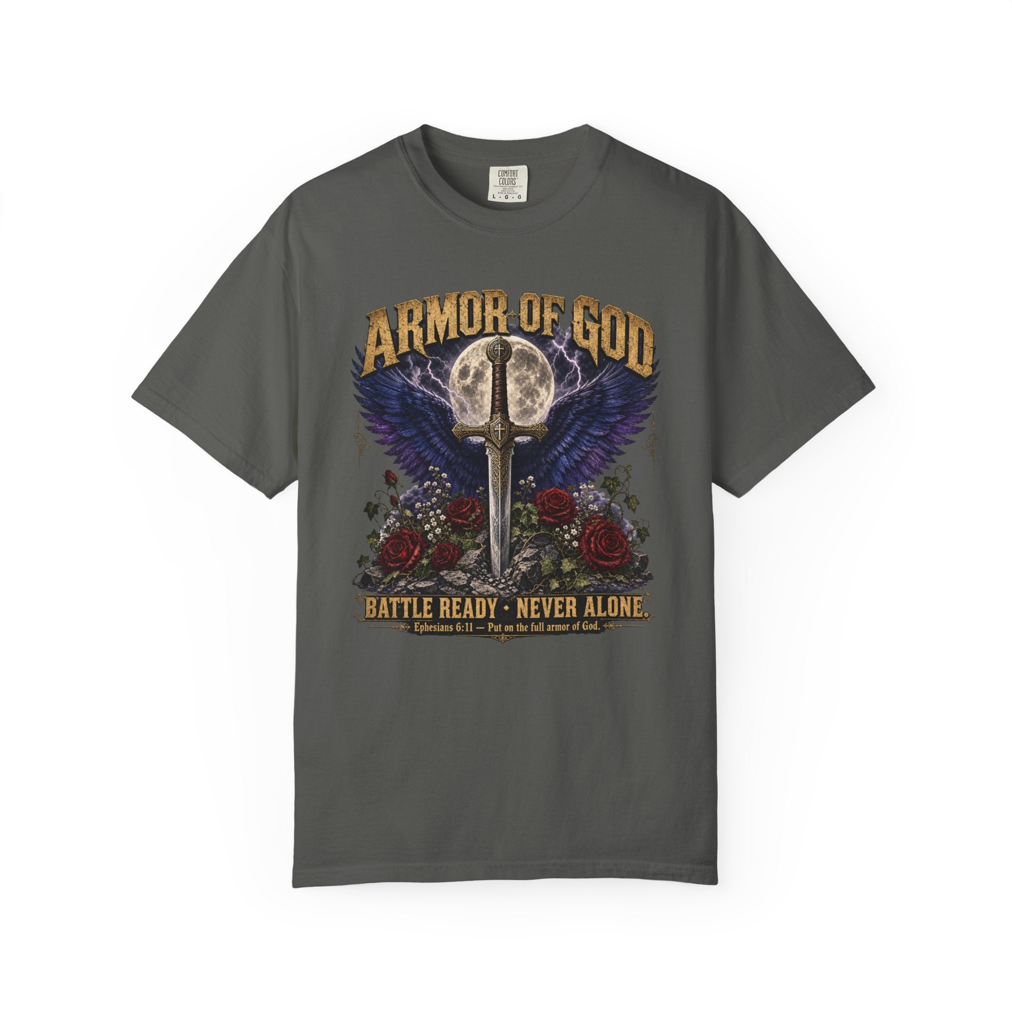 Armor of God — Battle Ready - Not Alone  Tee Shirt