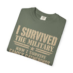 I Survived The Military Tee Shirt