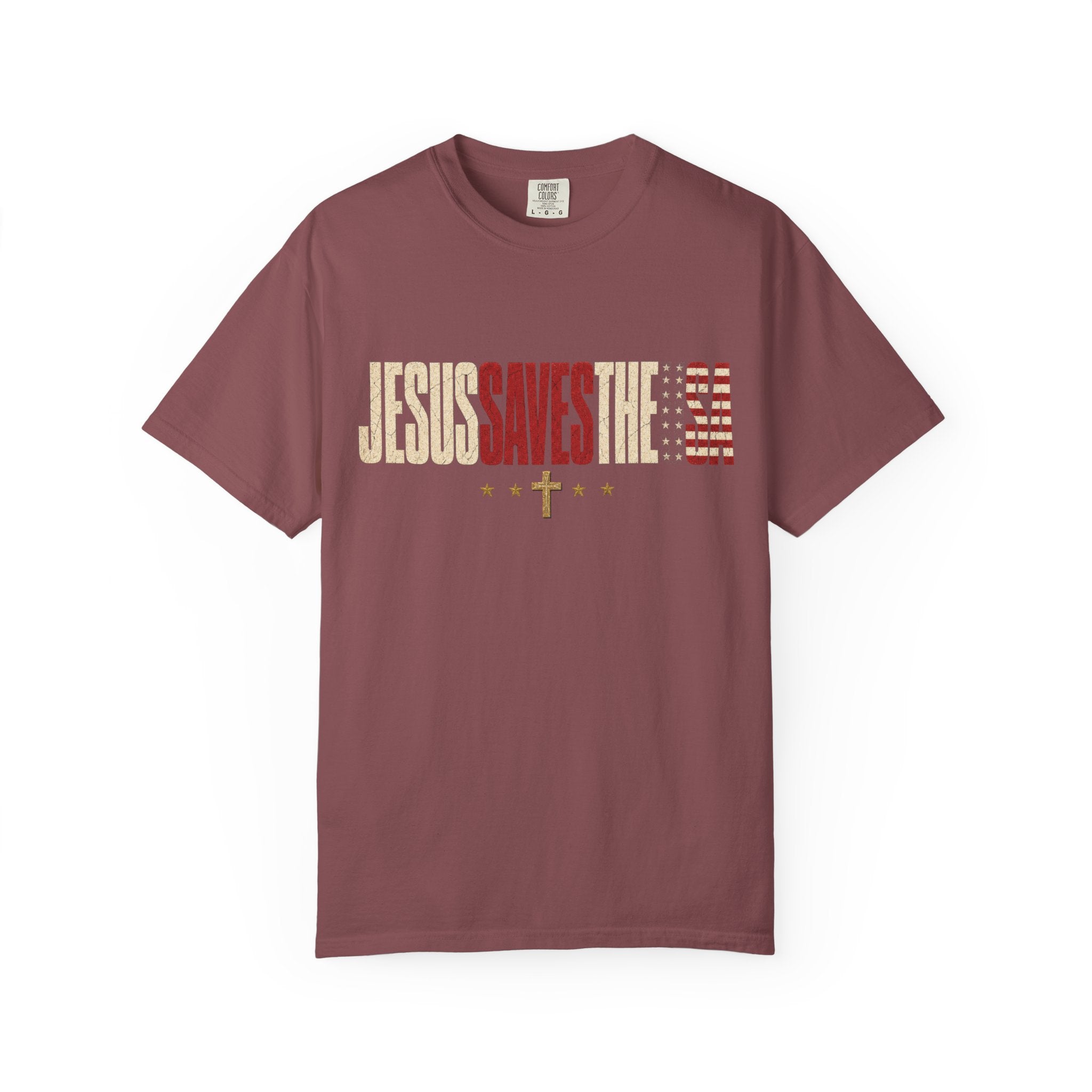 Jesus Saves The USA Tee Shirt