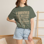 I Survived The Military Tee Shirt