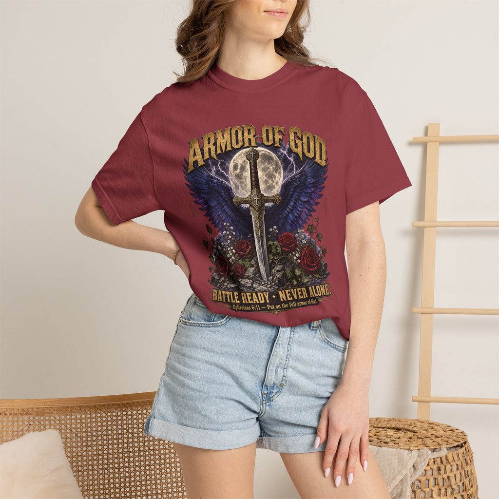 Armor of God — Battle Ready - Not Alone  Tee Shirt