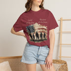 Land Of The Free Because Of The Brave Tee Shirt