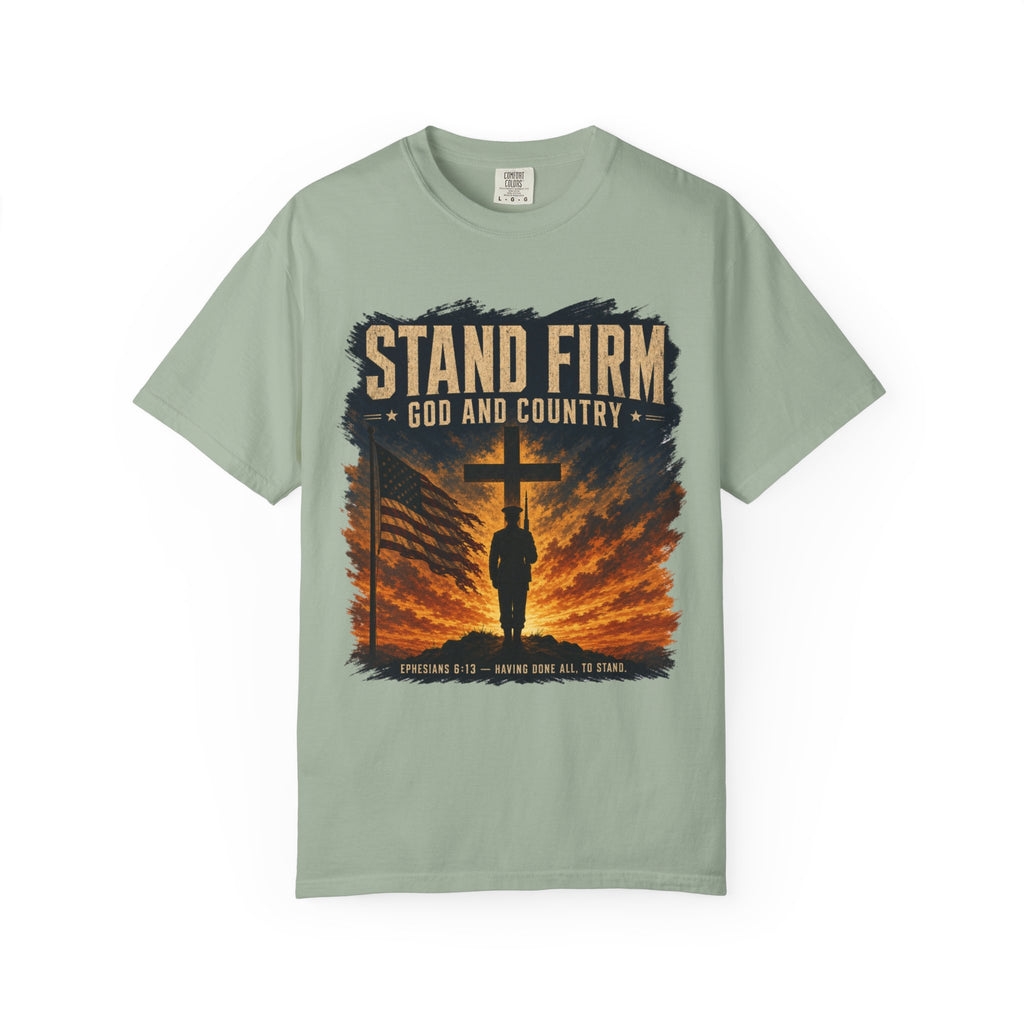 Stand Firm - God & Country Tee Shirt