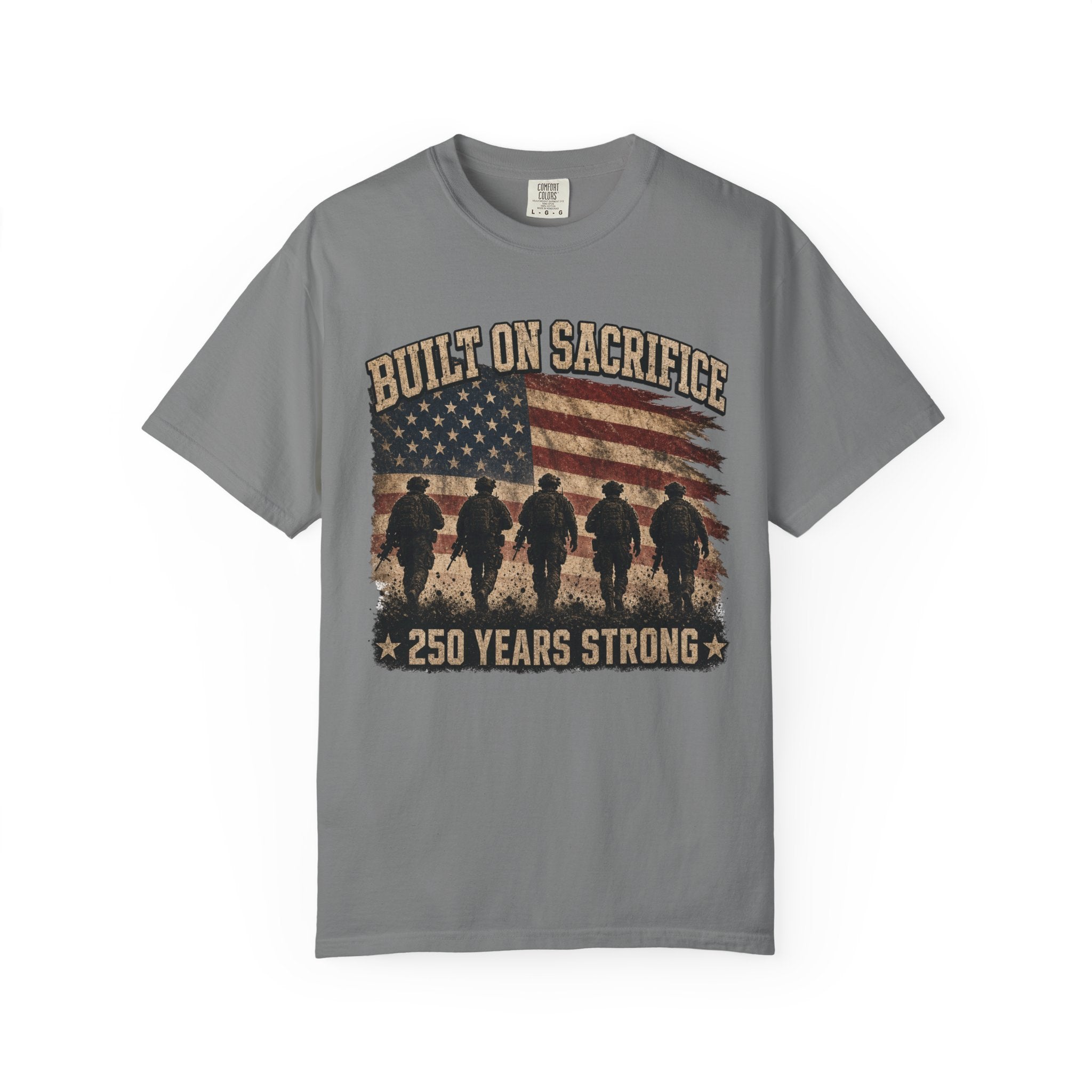 Built On Sacrifice - 250 Years Strong Tee Shirt