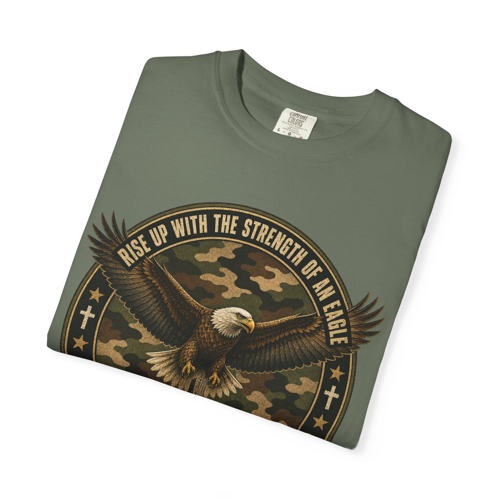 Rise Up With The Strength Of An Eagle Tee Shirt