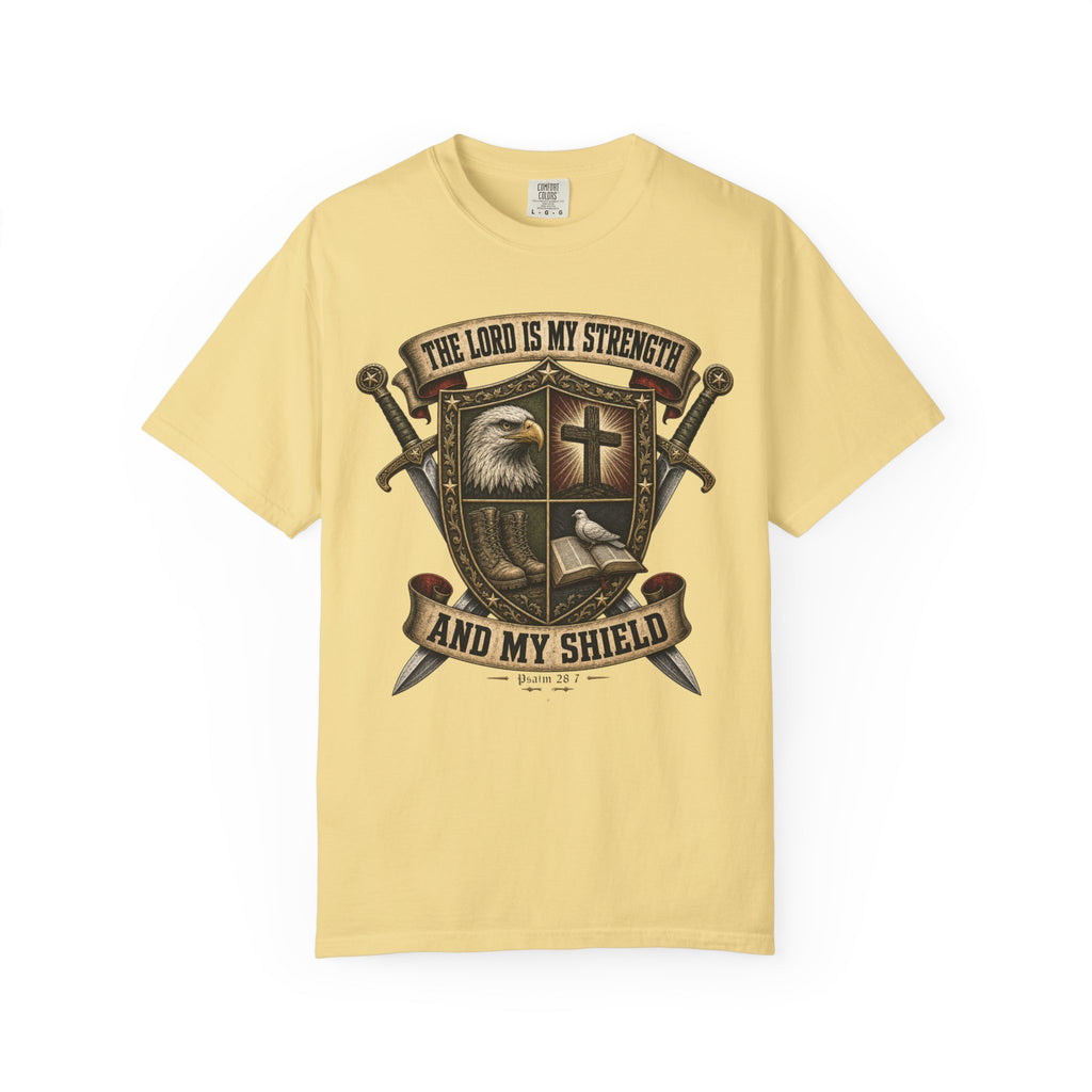 The Lord Is My Strenght And Shield Tee Shirt