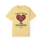 Wear Red Pray Hard Bring Them Home Tee Shirt