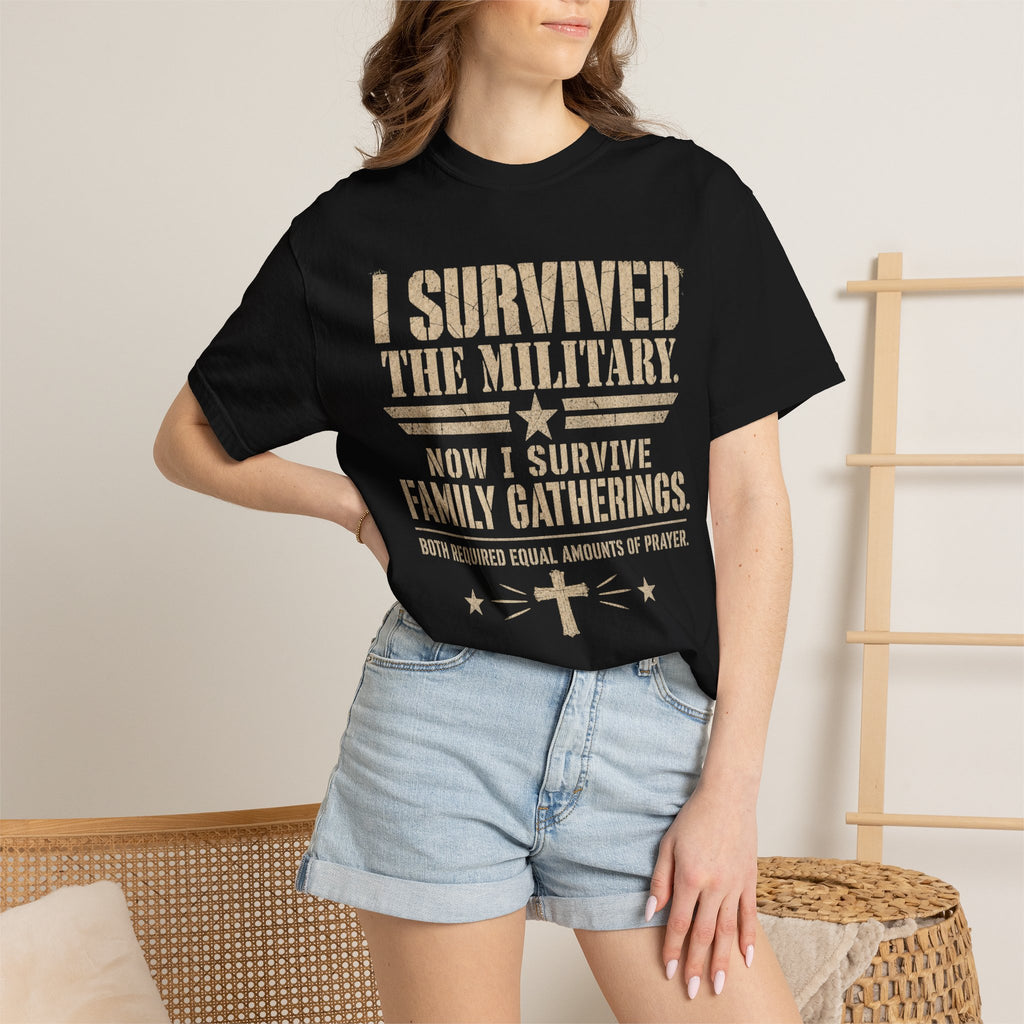 I Survived The Military Tee Shirt