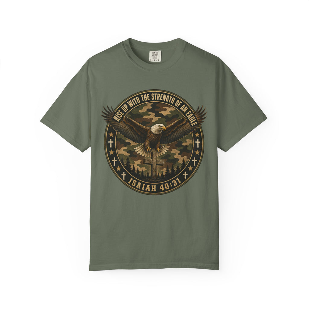 Rise Up With The Strength Of An Eagle Tee Shirt