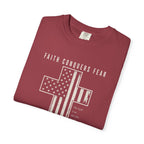 Faith Conquers Fear - Cross Tee Shirt