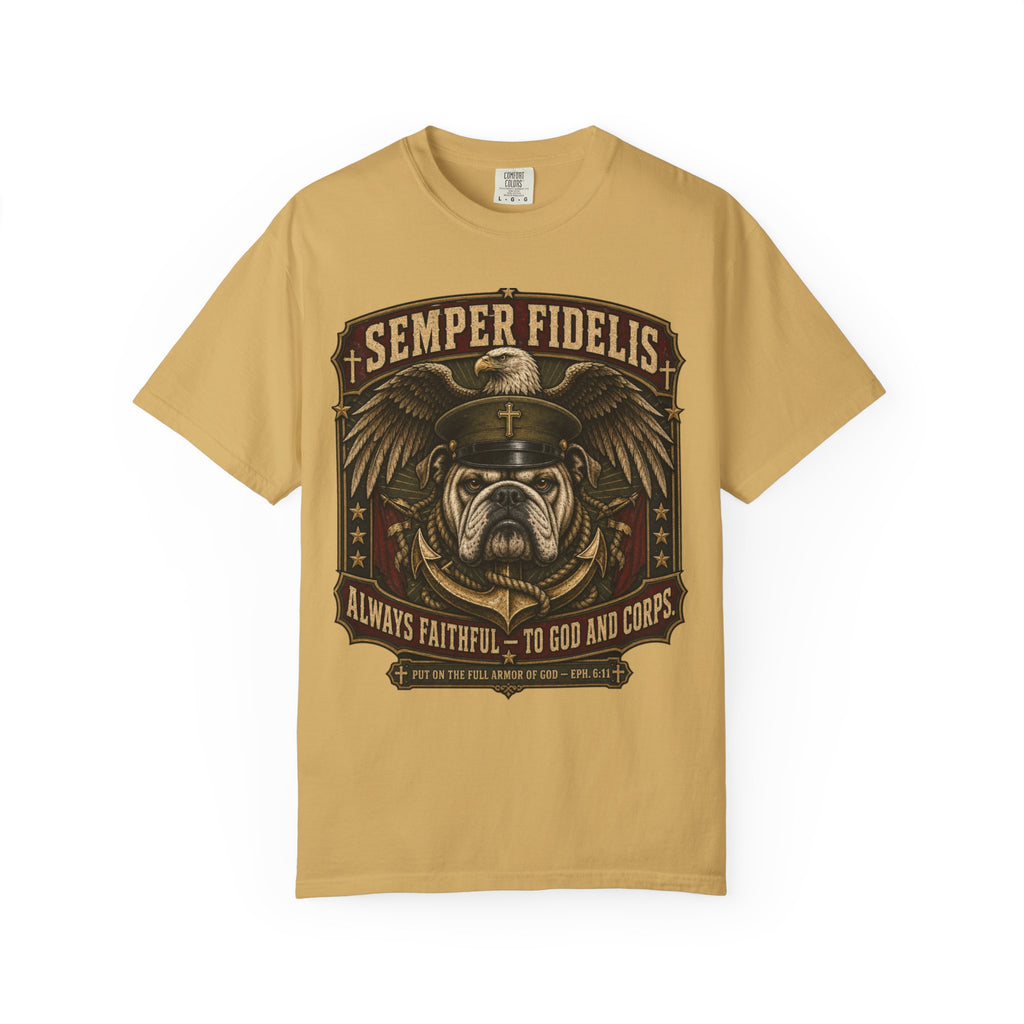 Always Faithful To God & Corps Tee Shirt