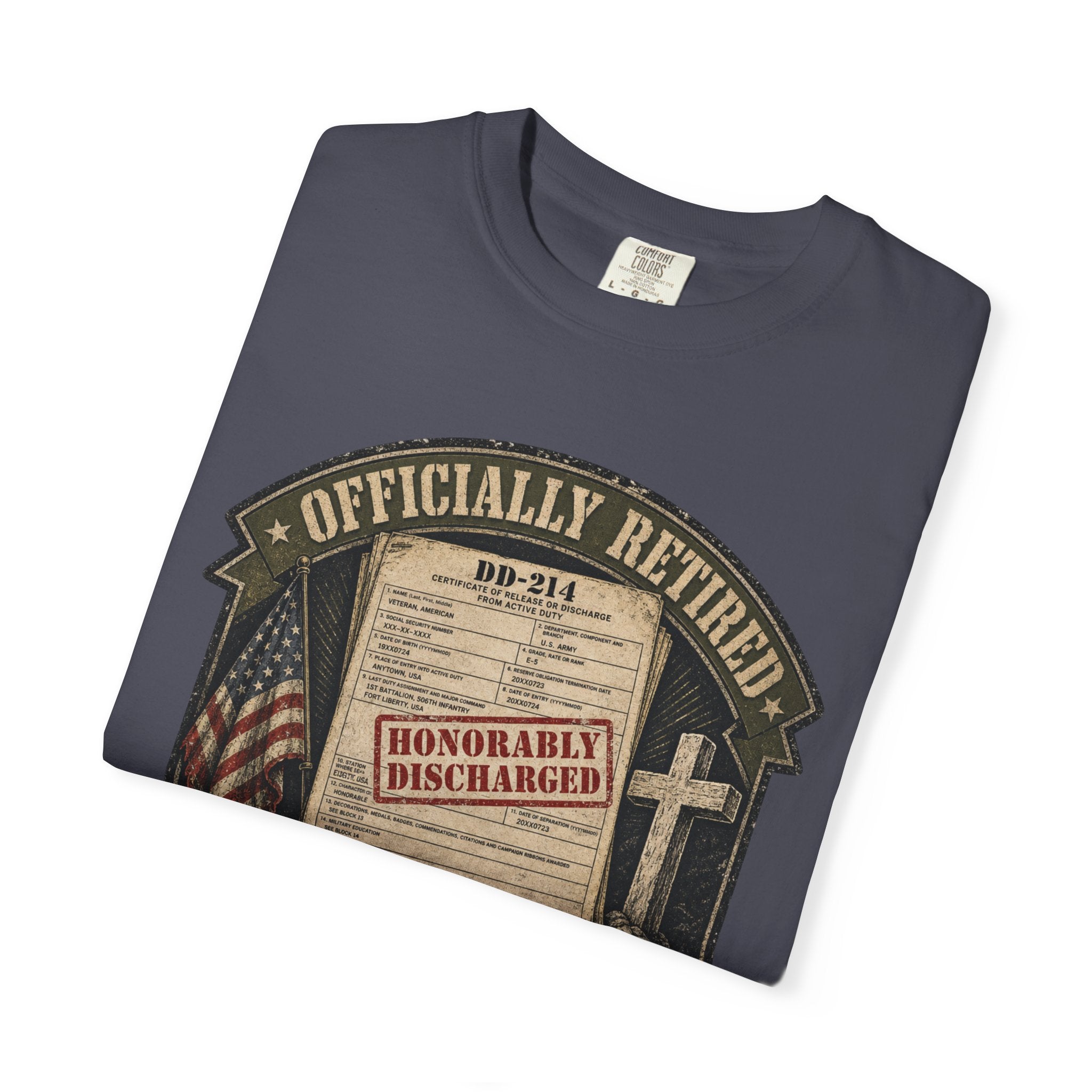 My DD-214 Says I'm Done Tee Shirt