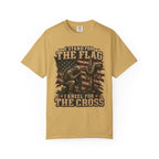 Stand For The Flag - Kneel For The Cross Tee Shirt