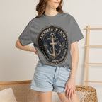 Navy Veteran - Anchored In Faith Tee Shirt