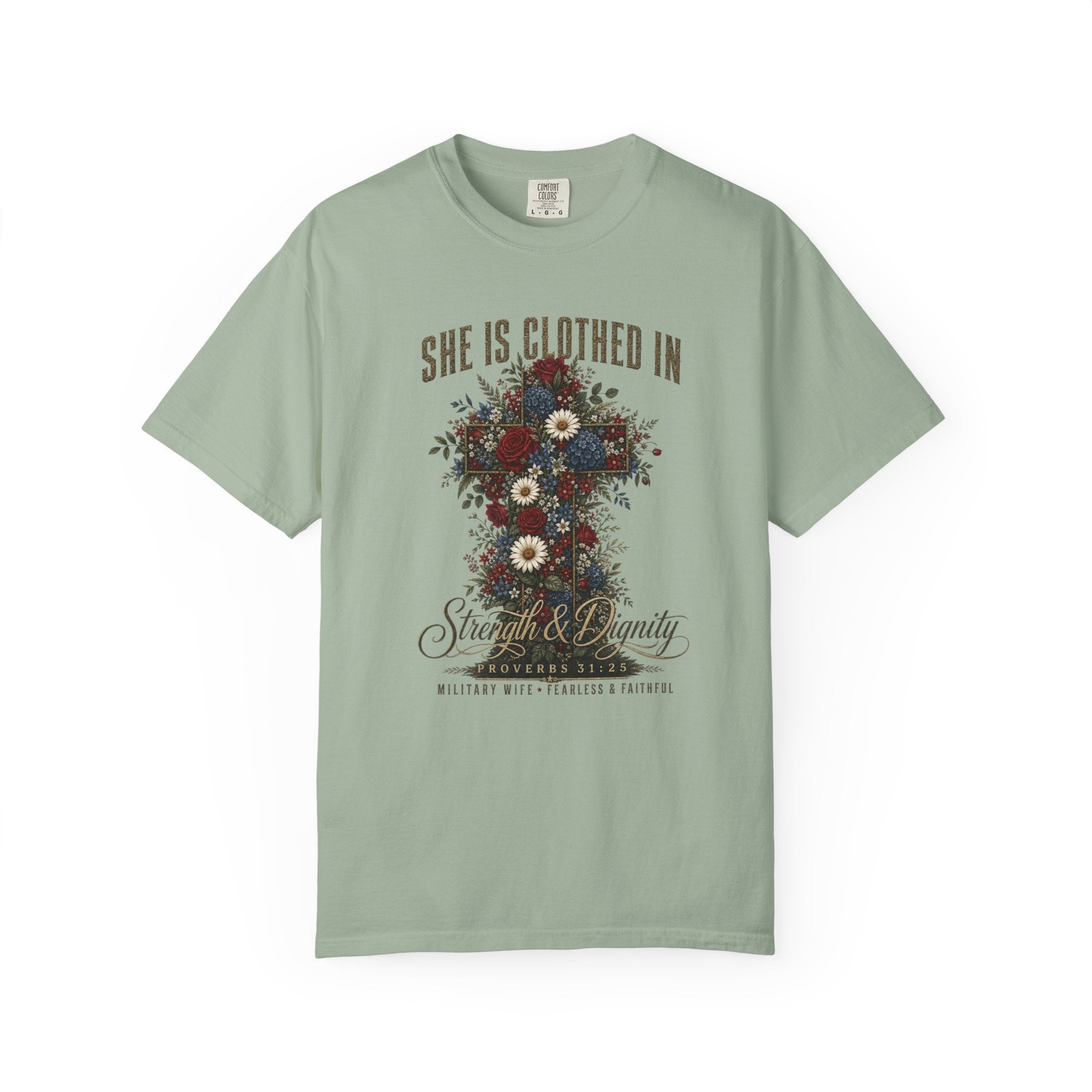 She Is Clothed In Strength And Dignity Tee Shirt