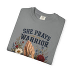She Prays For The Warrior - She Is One Tee Shirt