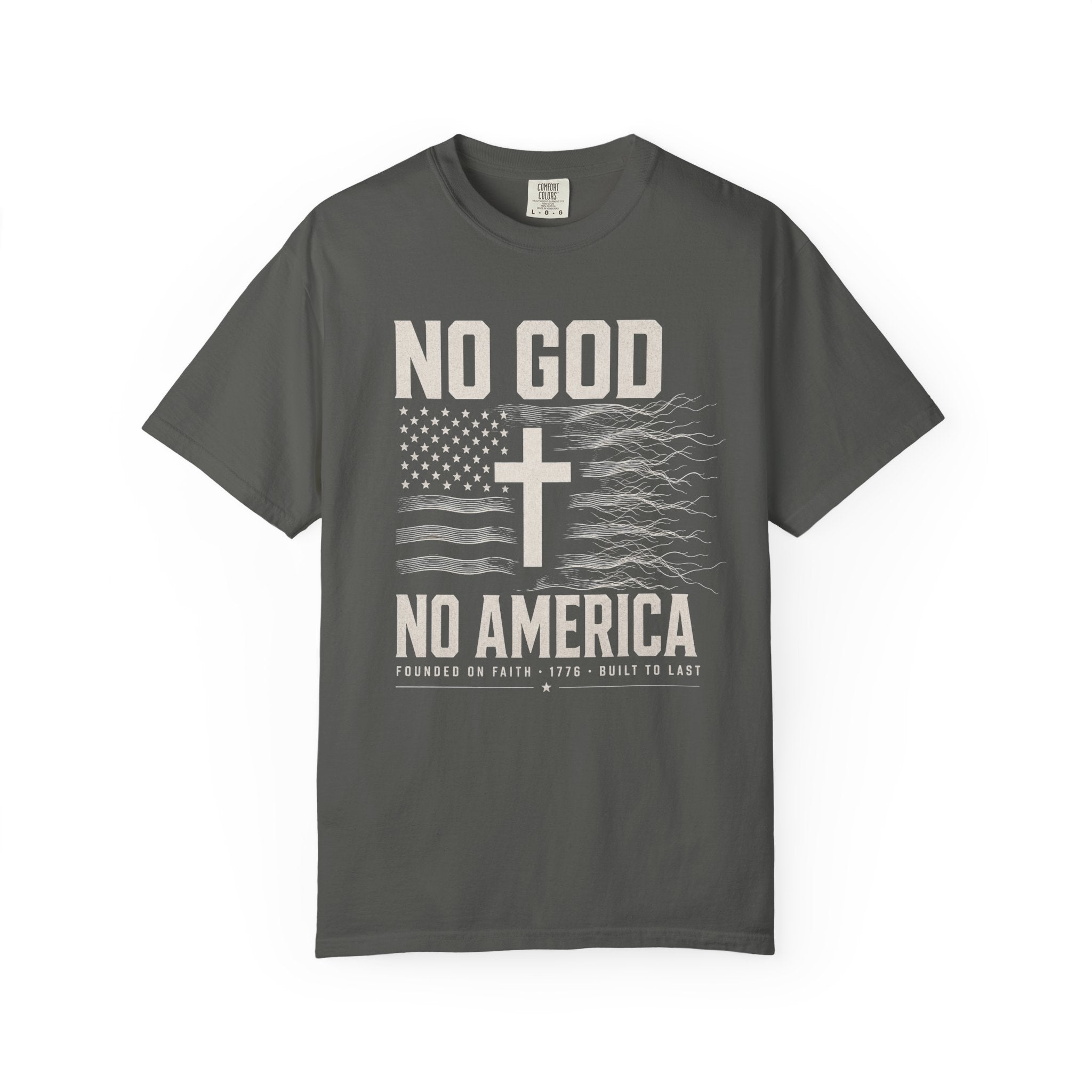 No God - No America Tee Shirt