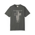 Faith Conquers Fear - Cross Tee Shirt