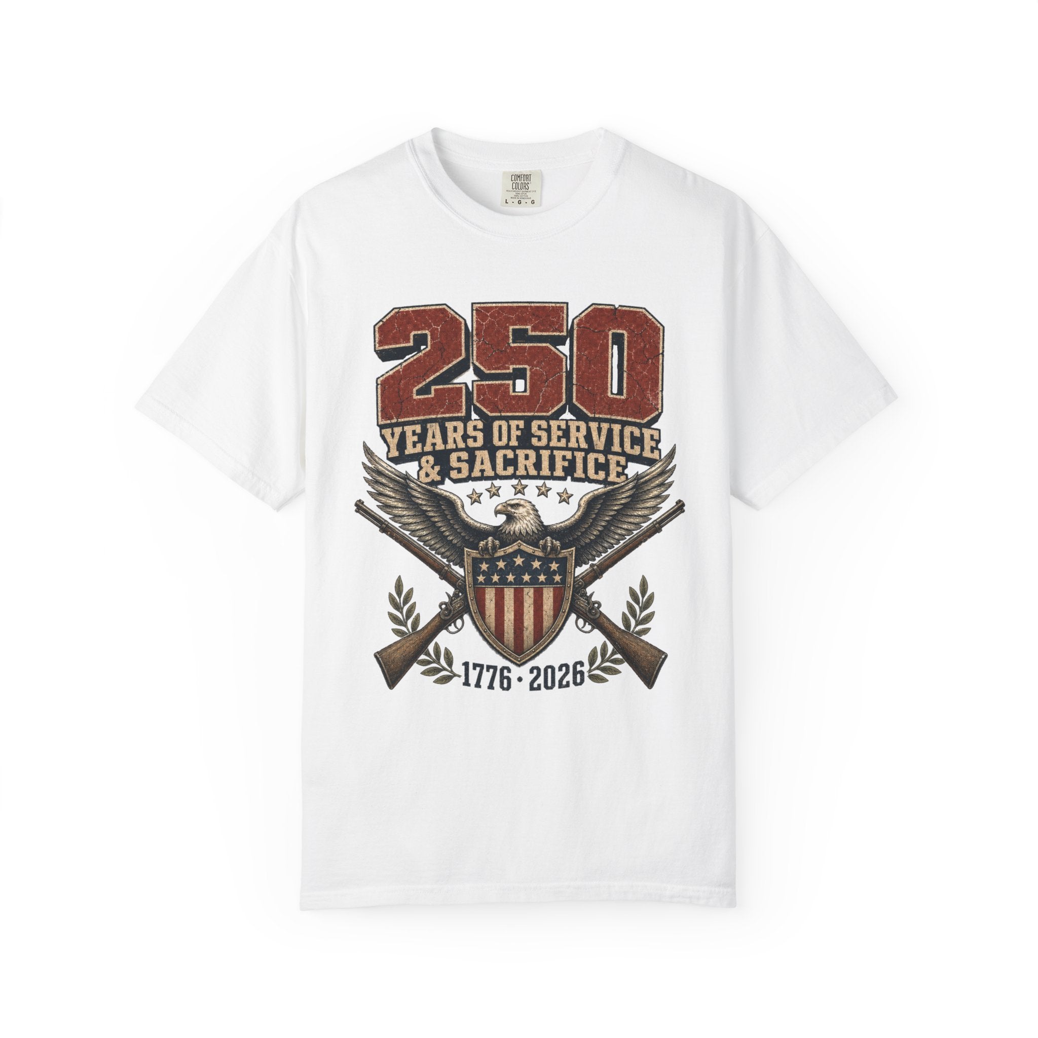 250 Years Of Sacrifice and Service Tee Shirt