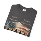 Land Of The Free Because Of The Brave Tee Shirt