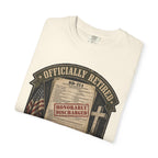My DD-214 Says I'm Done Tee Shirt