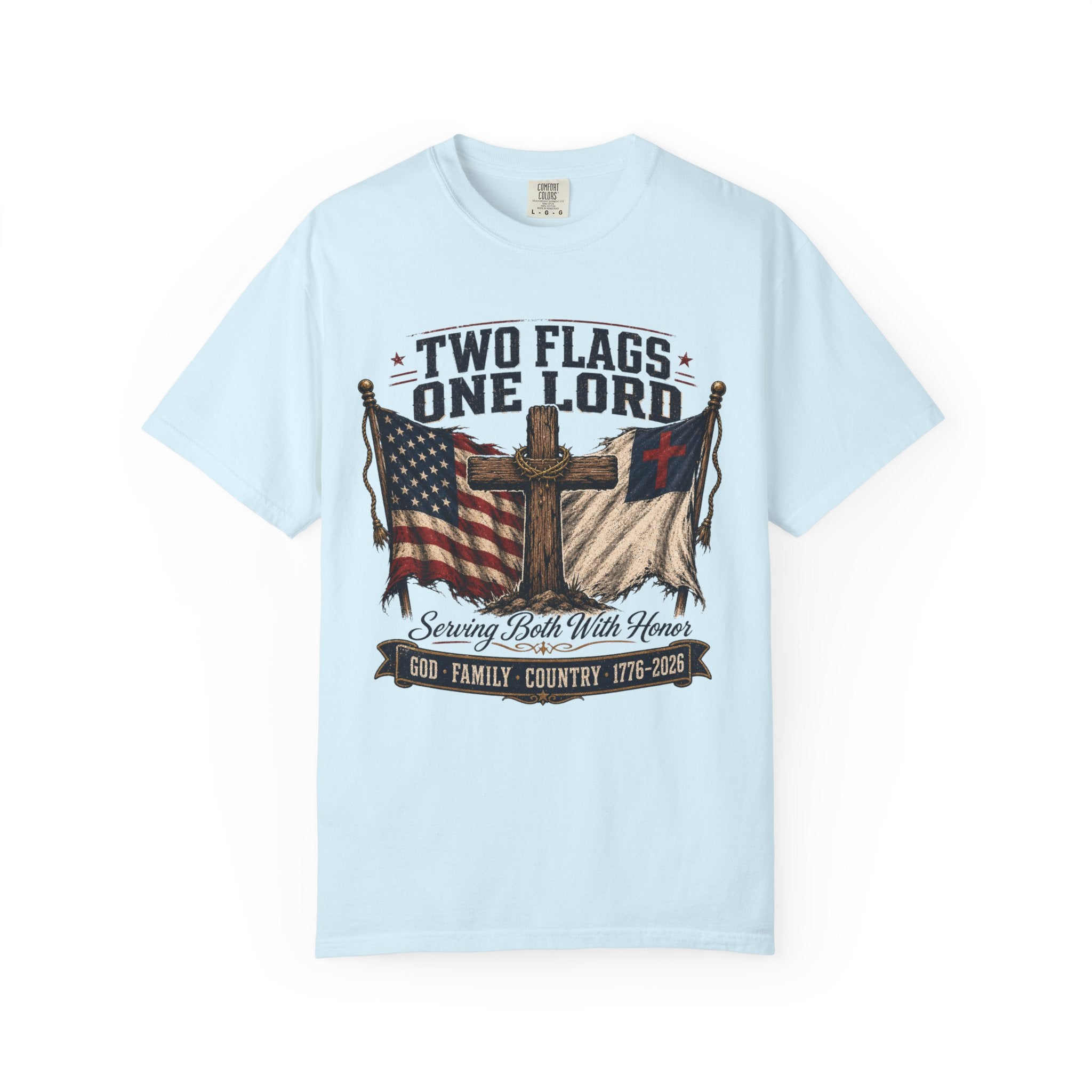 Two Flags - One Lord Tee Shirt