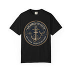 Navy Veteran - Anchored In Faith Tee Shirt