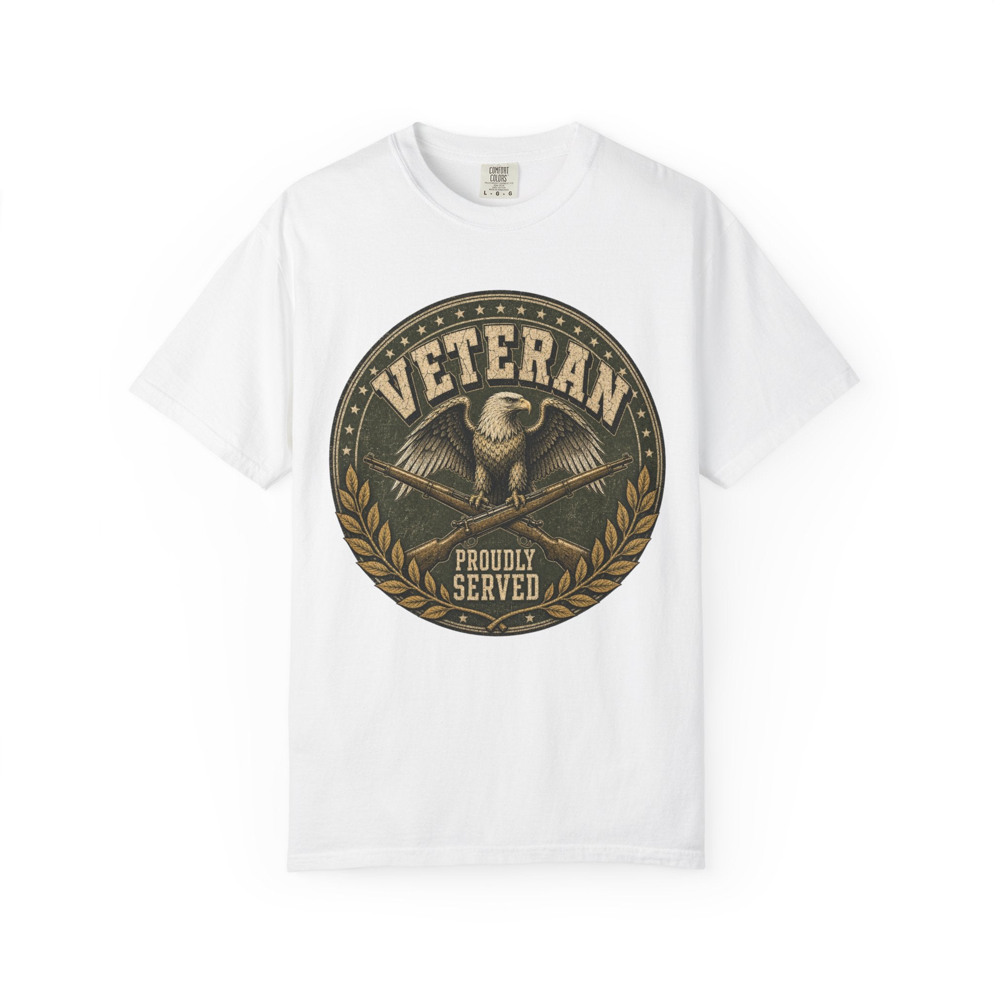 Veteran - Proudly Served Tee Shirt