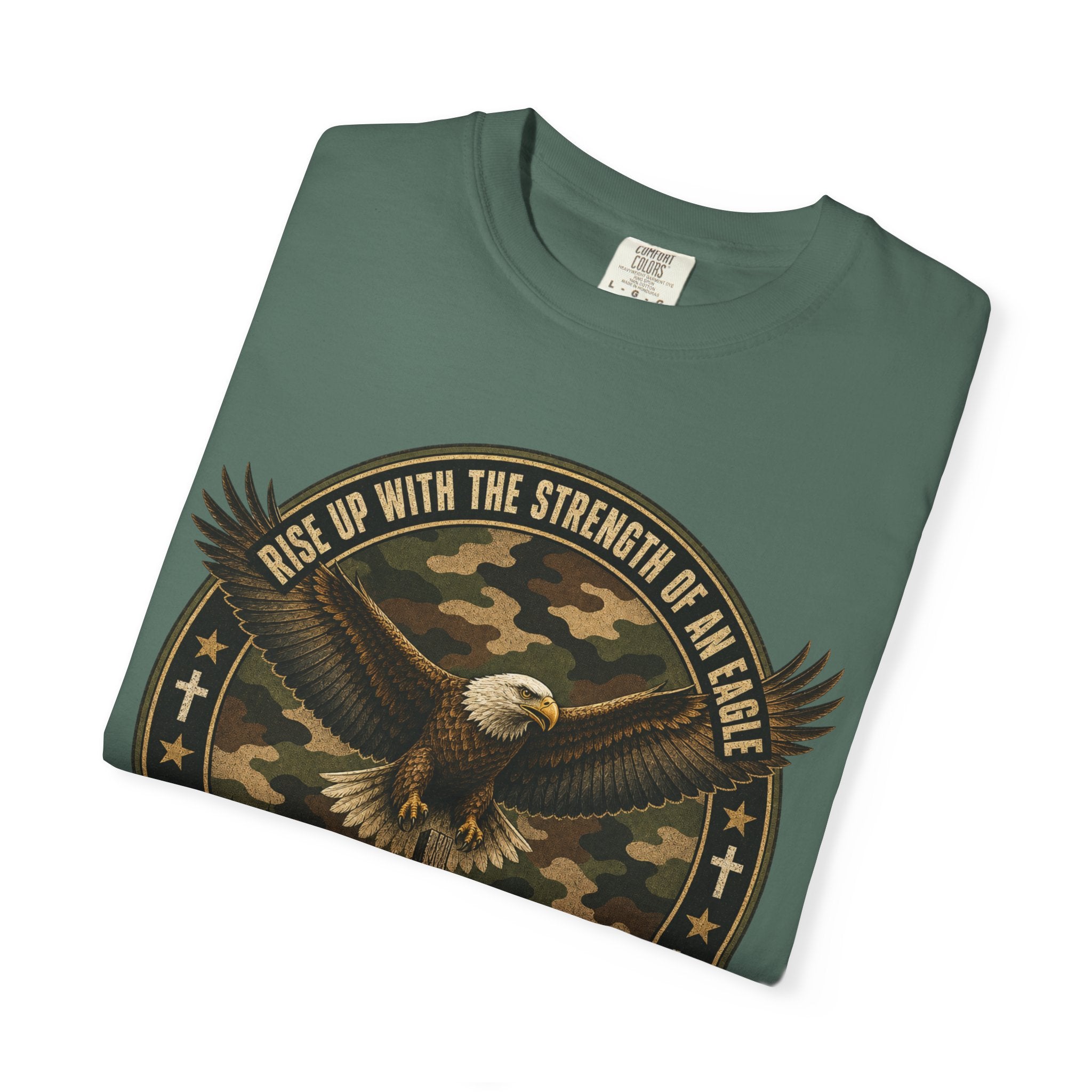 Rise Up With The Strength Of An Eagle Tee Shirt