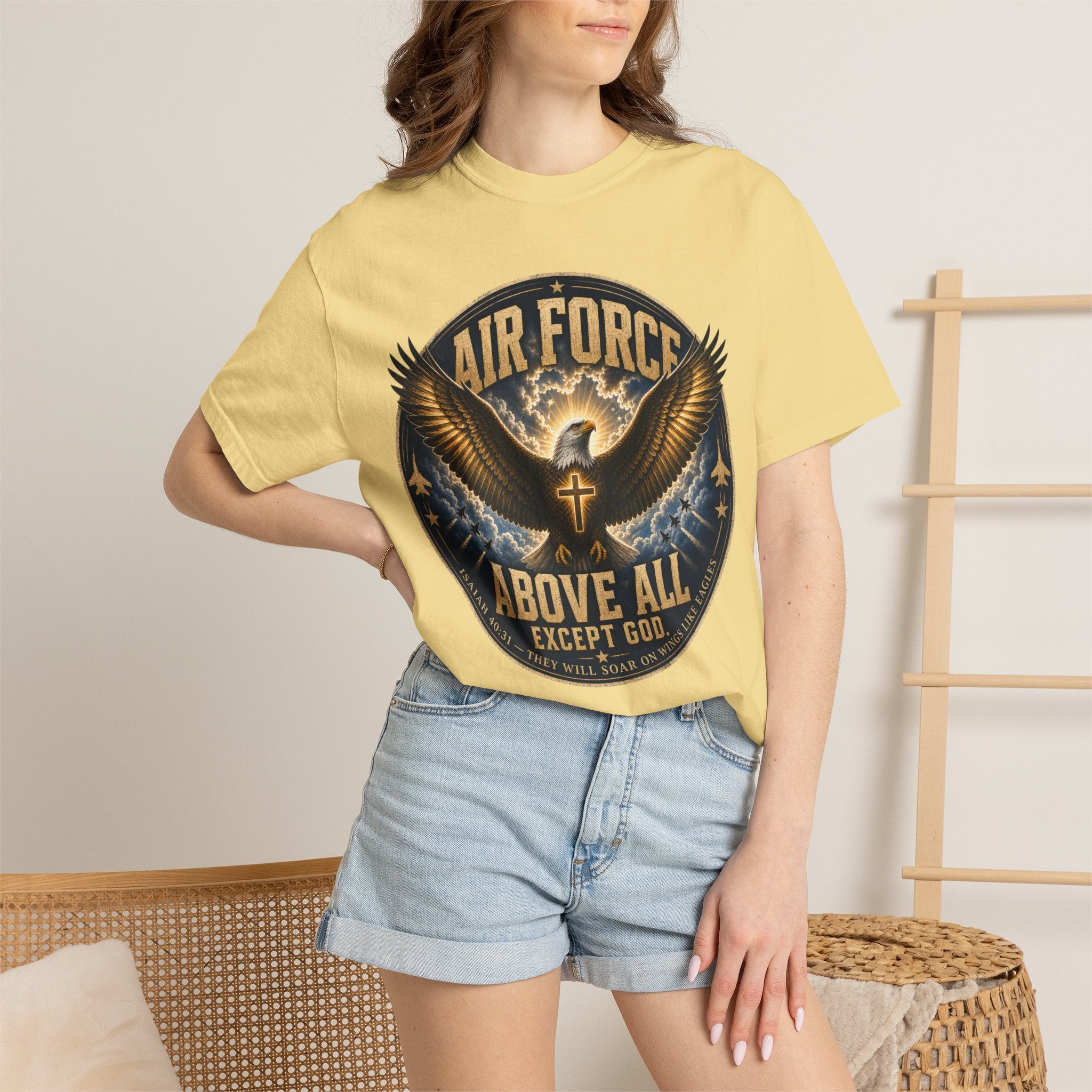 Air Force Above All - Except God Tee Shirt