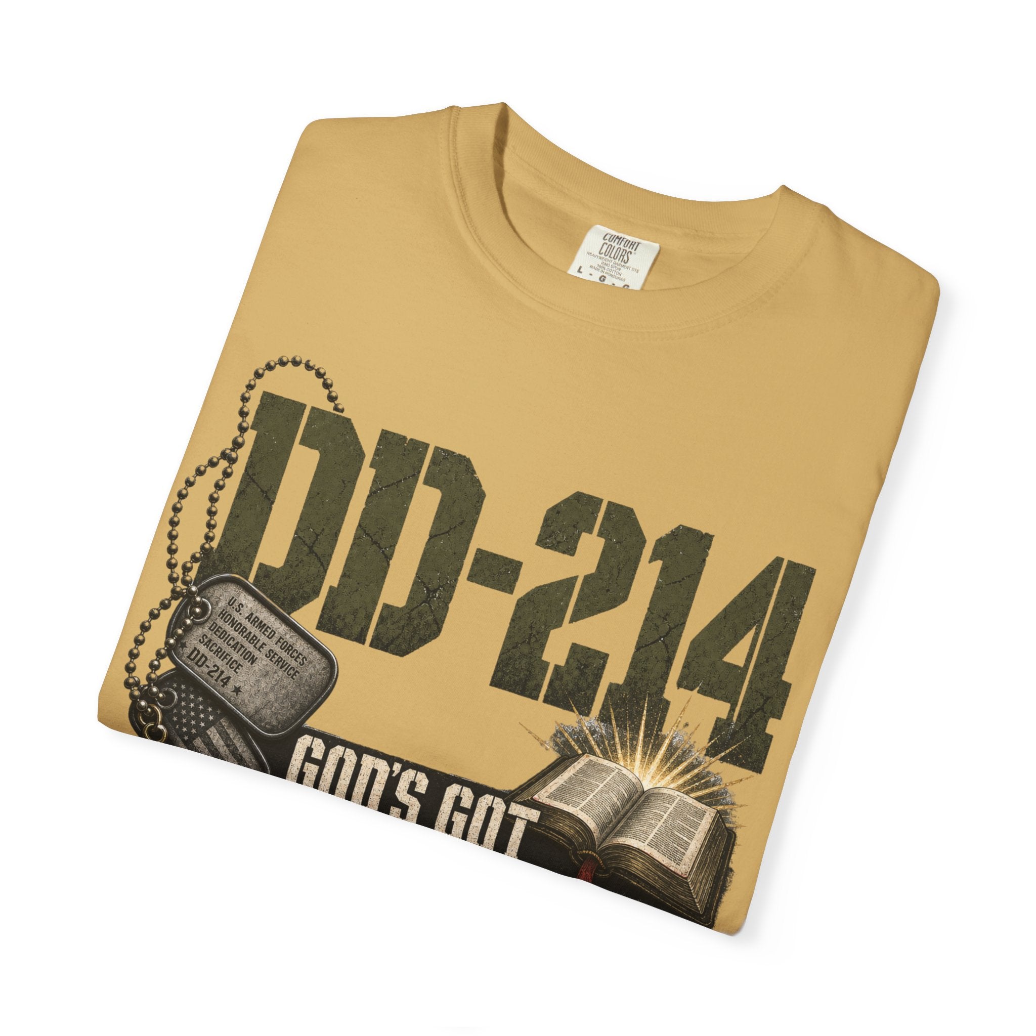DD-214 - God's God The Rest Tee Shirt