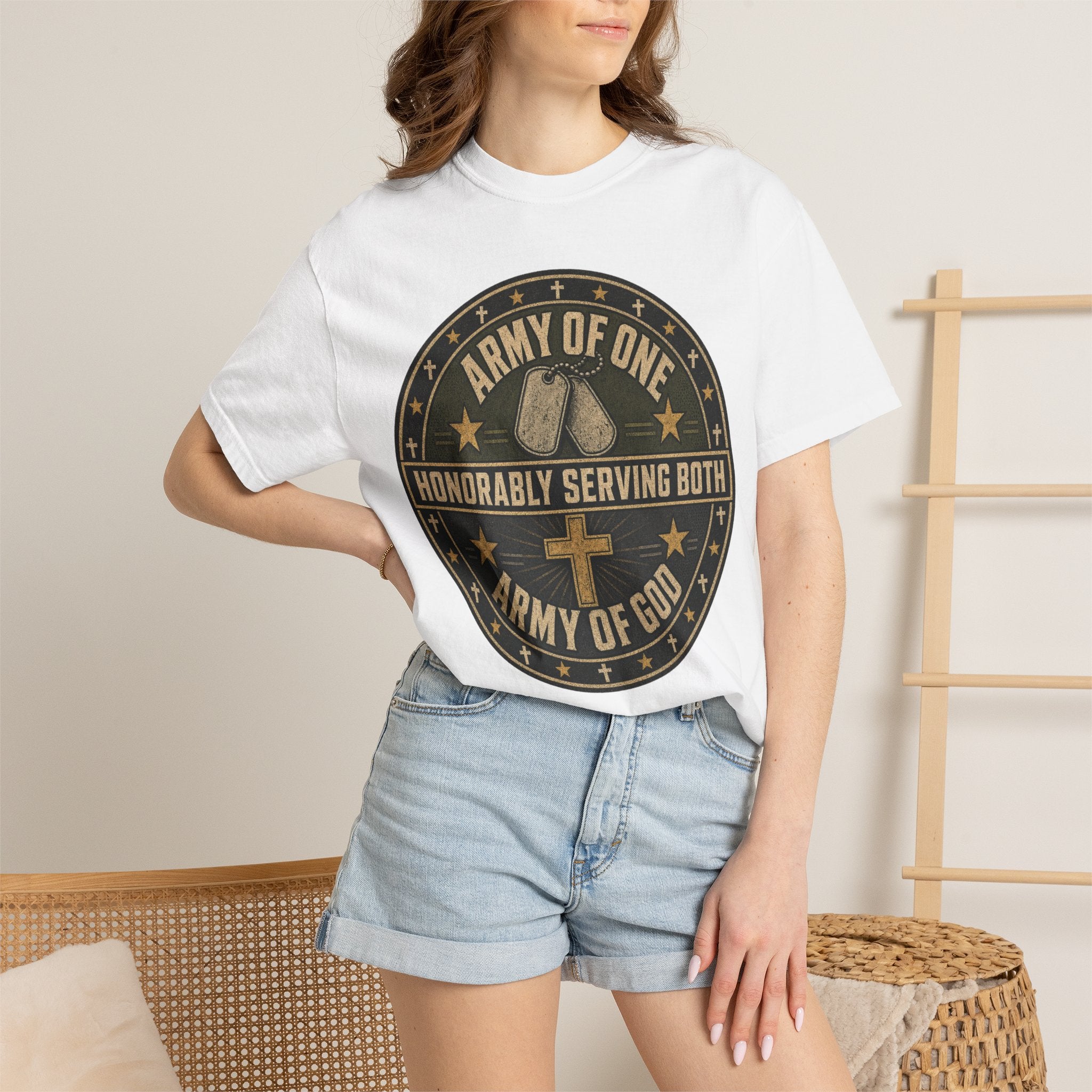 Army Of One - Army Of God Tee Shirt