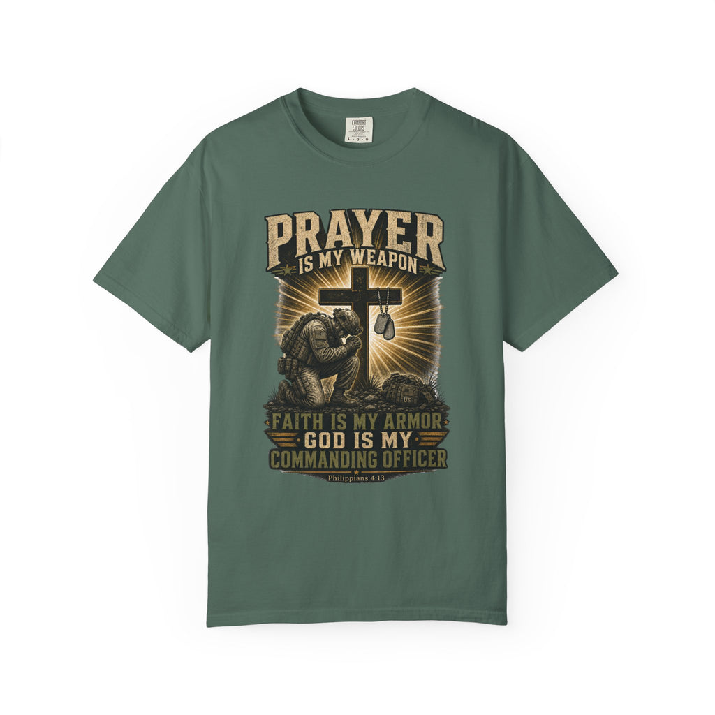 Prayer Is My Weapon Tee Shirt