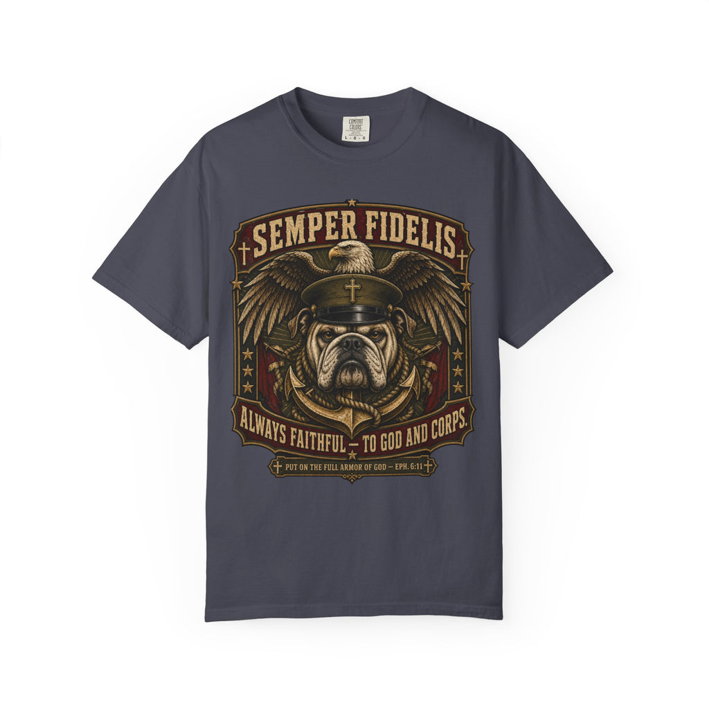 Always Faithful To God & Corps Tee Shirt