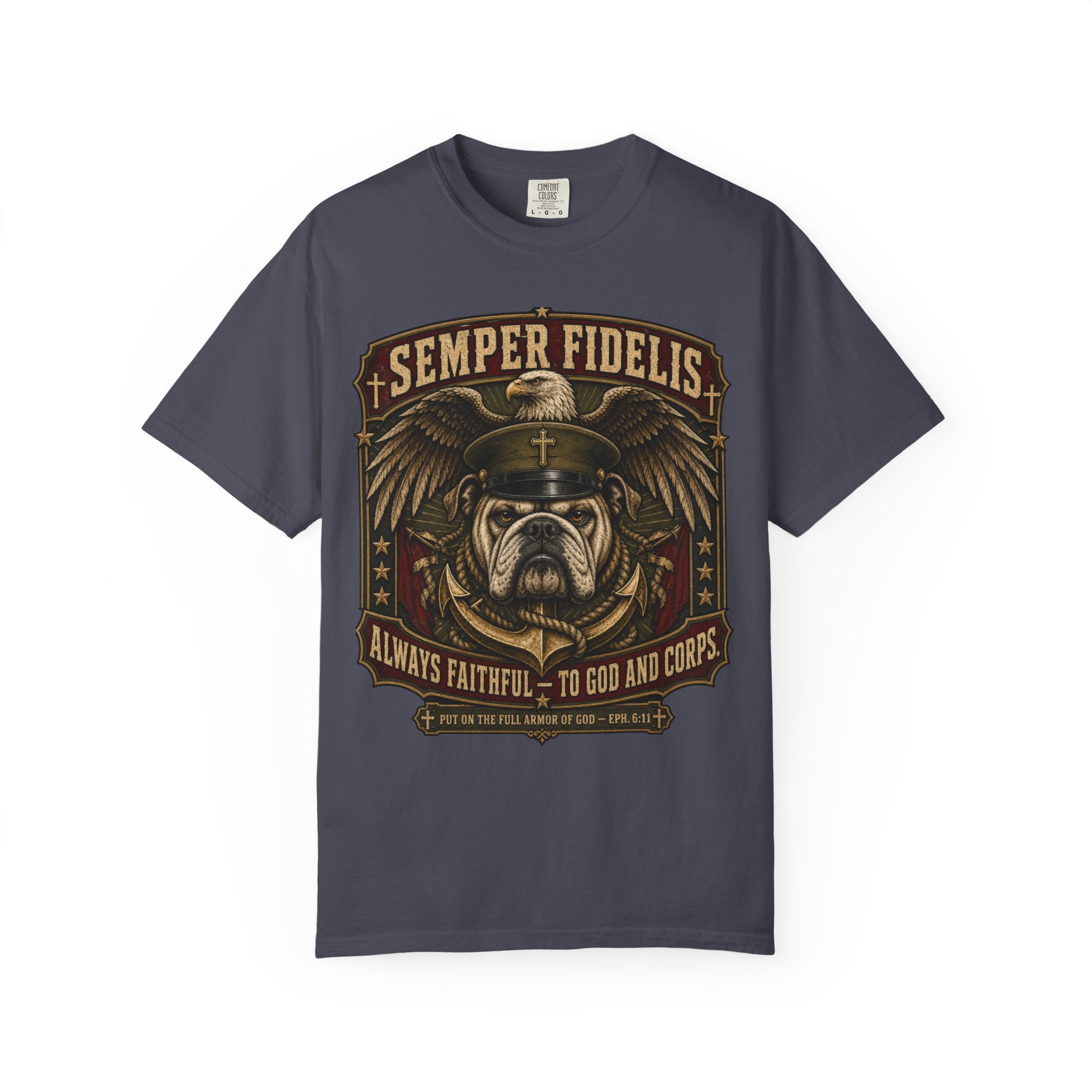 Always Faithful To God & Corps Tee Shirt