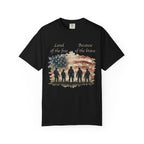 Land Of The Free Because Of The Brave Tee Shirt