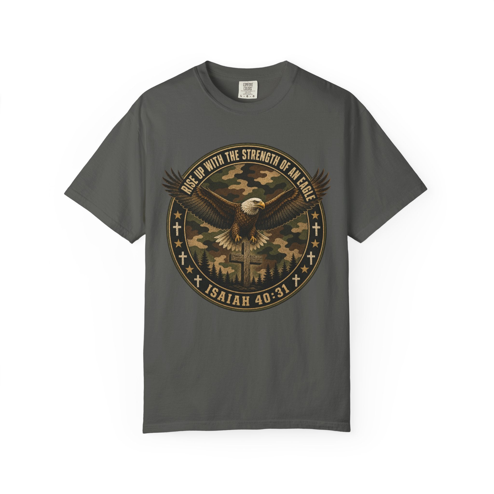 Rise Up With The Strength Of An Eagle Tee Shirt