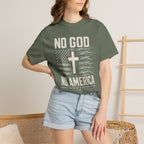 No God - No America Tee Shirt