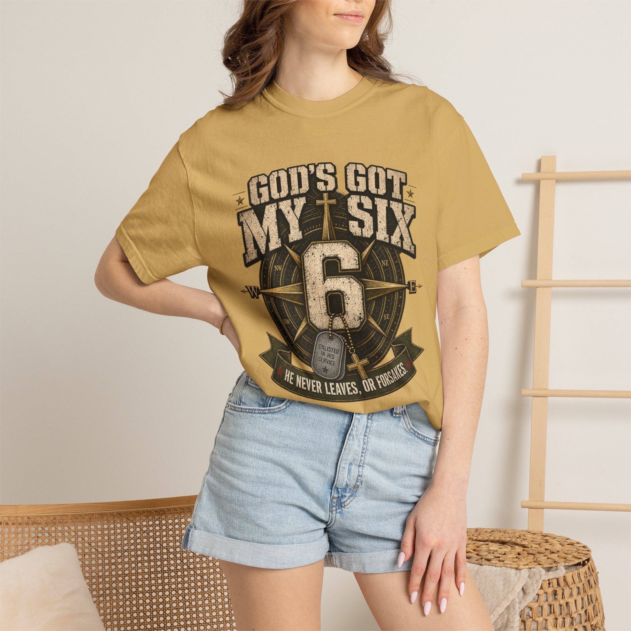 God's Got My Six Tee Shirt