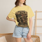 Stand For The Flag - Kneel For The Cross Tee Shirt
