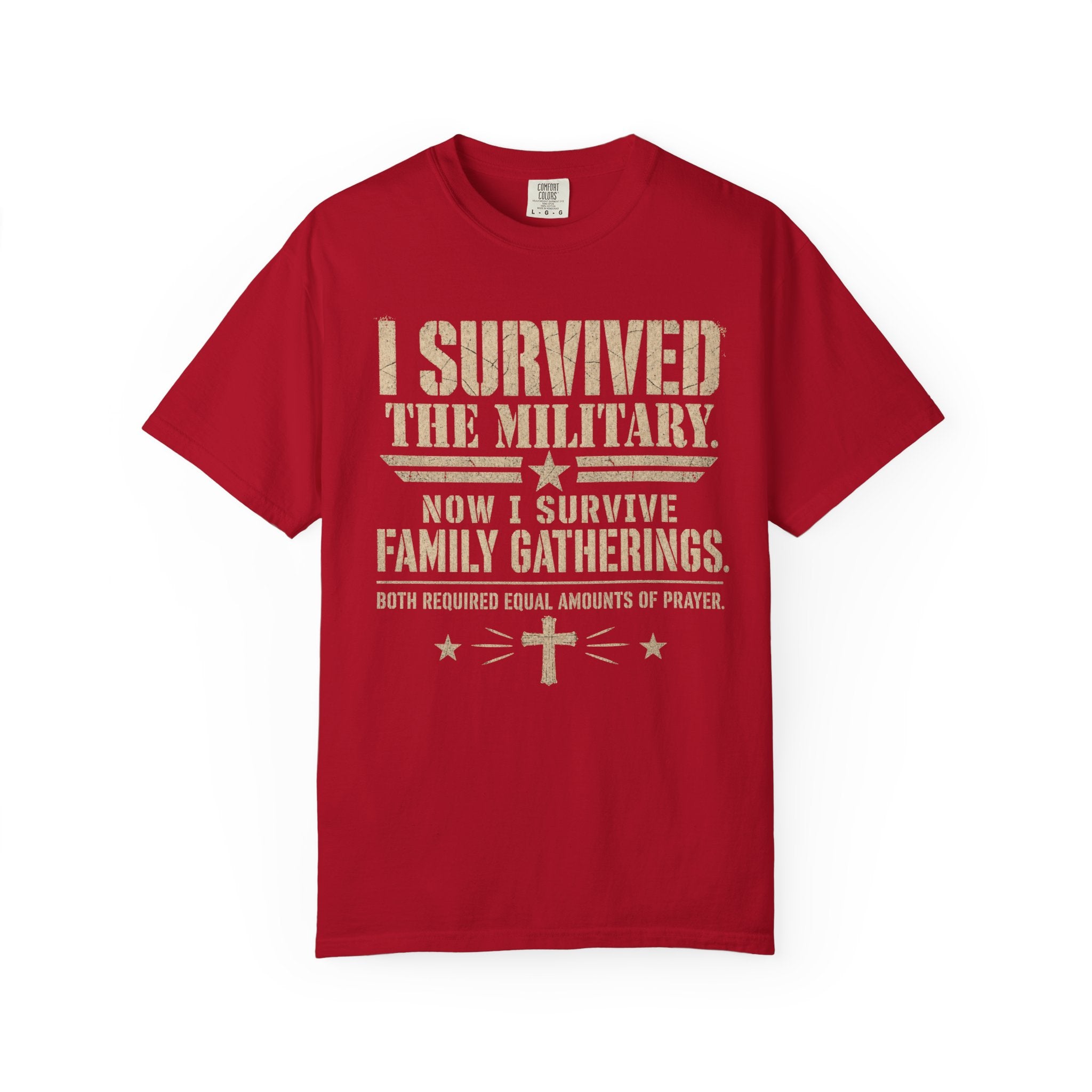 I Survived The Military Tee Shirt