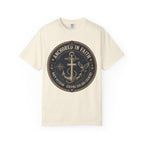 Navy Veteran - Anchored In Faith Tee Shirt