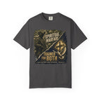 "Spiritual Warfare — Trained for Both" Tee Shirt