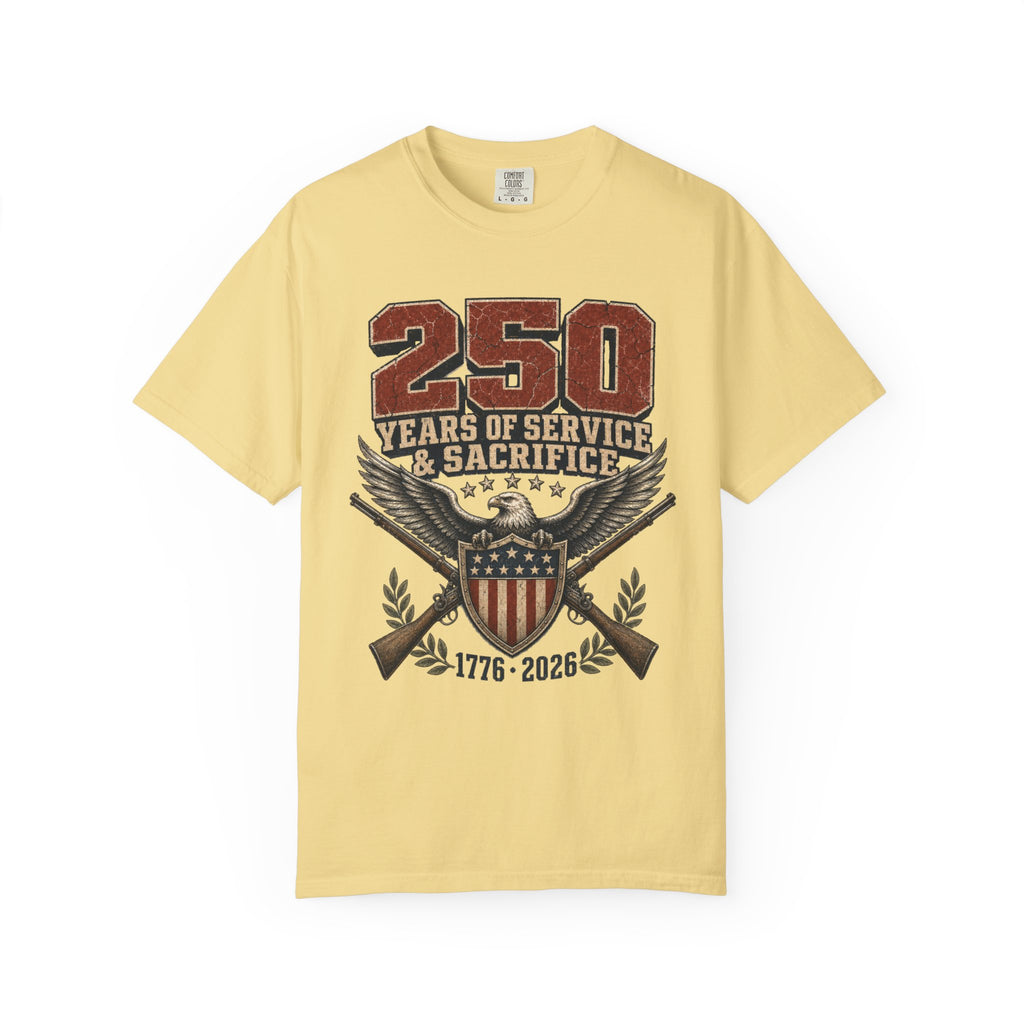 250 Years Of Sacrifice and Service Tee Shirt
