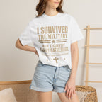 I Survived The Military Tee Shirt