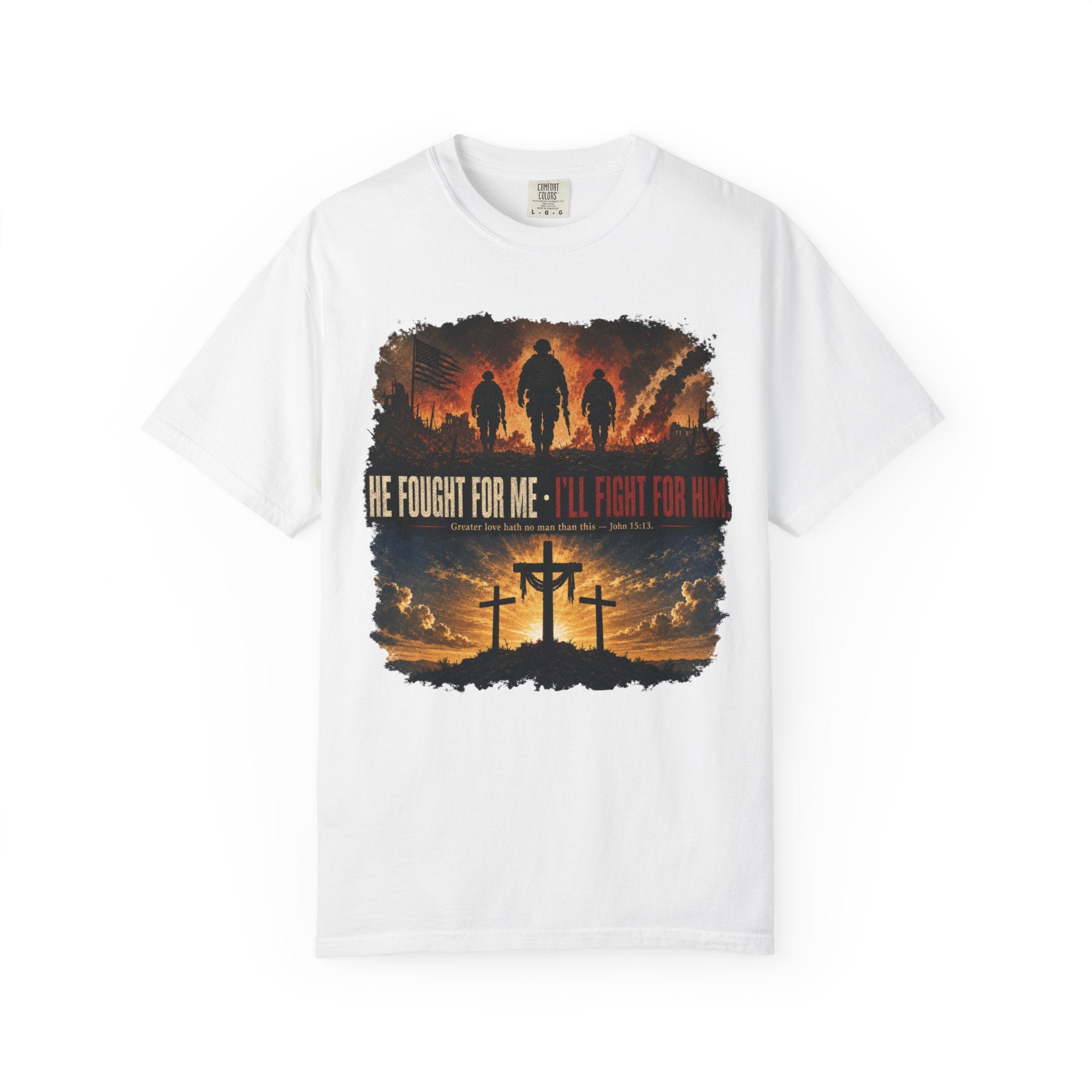 He Fought For Me - I'll Fight For Him Tee Shirt